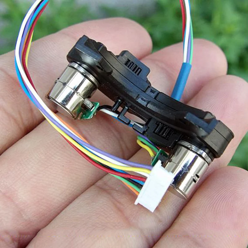 Микро 8 мм 2 фазный 4 проводной шаговый двигатель турбо редуктор мотор DIY деталь