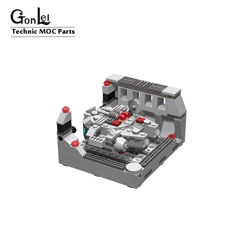 Мини-конструктор Star Space Wars Docking Bay MOC 6103 деталей совместимы с моделями 20373 игрушки
