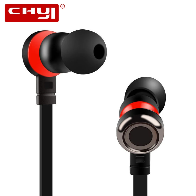 CHYI 3 5 мм стерео бас музыкальные наушники вкладыши объем с крышкой вверх/вниз
