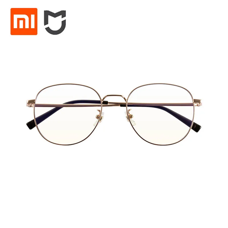 

Очки Xiaomi Mijia с защитой от синего излучения, очки из титанового материала с защитой от синего излучения, со 80% нейлоновыми линзами, титановые з...