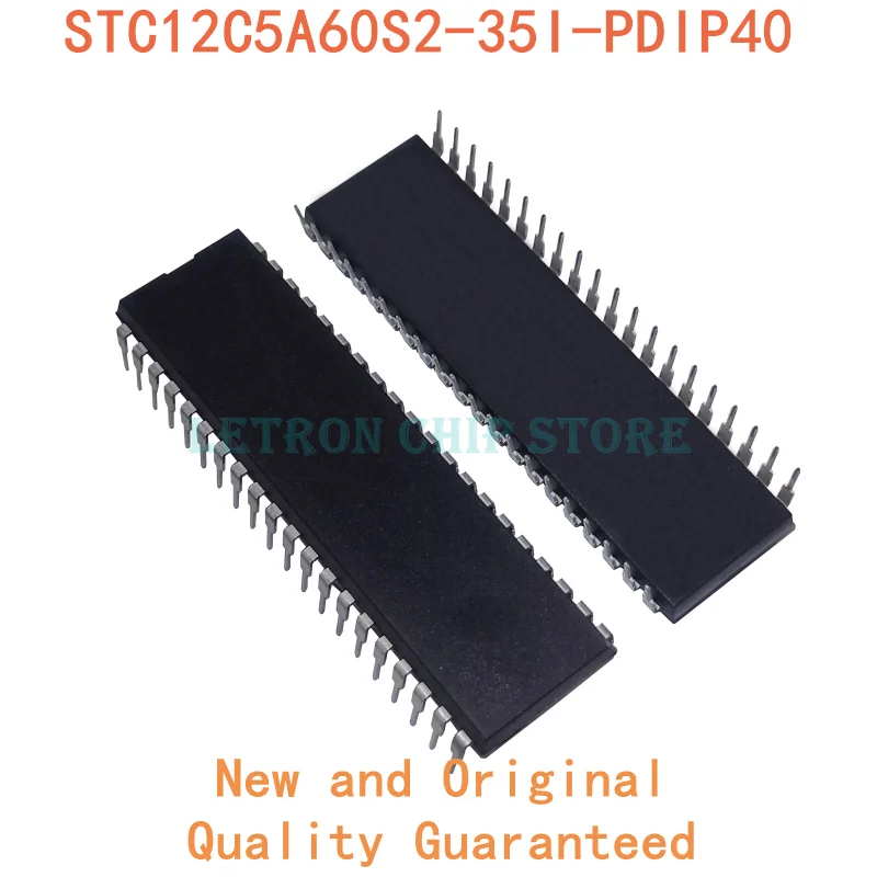 5 шт. STC12C5A60S2-35I-PDIP40 DIP40 STC12C5A60S2 35I-PDIP40 DIP-40 STC12C5A60S235I-PDIP40 DIP новый и оригинальный IC
