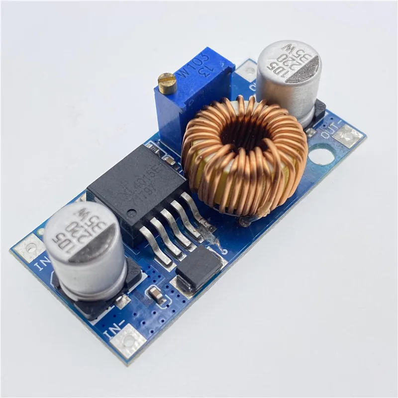 XL4005 DSN5000 Beyond LM2596 DC-DC Регулируемый понижающий модуль питания 5A 75 Вт большой ток