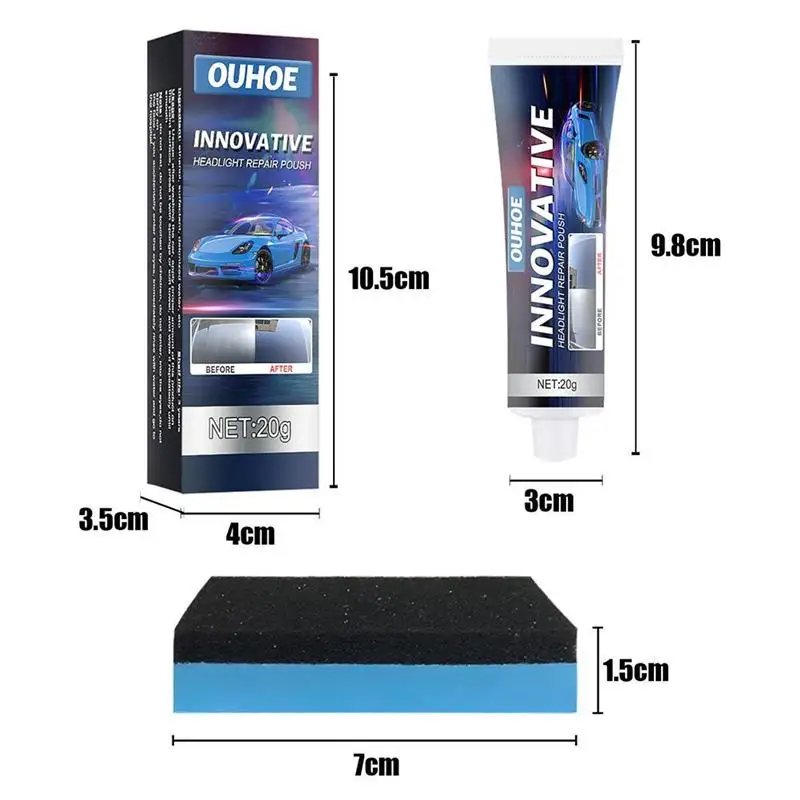 

2pcs Car Coating Liquid Wax Car Anti-scratch Coating Wax and Sponge Obd2 Car Accessories