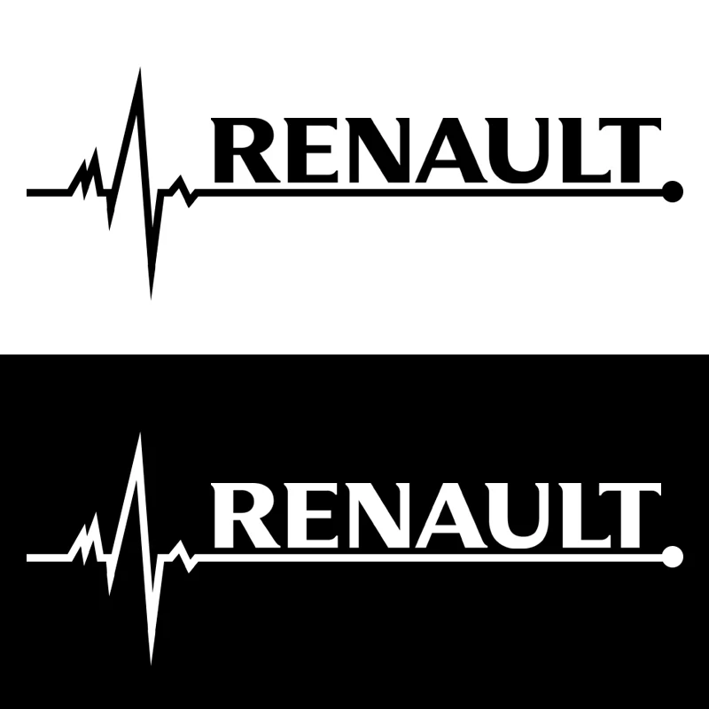 1X Автомобильная наклейка украшение для дверей и окон renault duster megane 2 logan clio значок