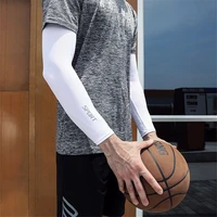 black white summer workout cooling arm sleeves cover cycling running uv sun protection outdoor arm sleeves for hide tattoos