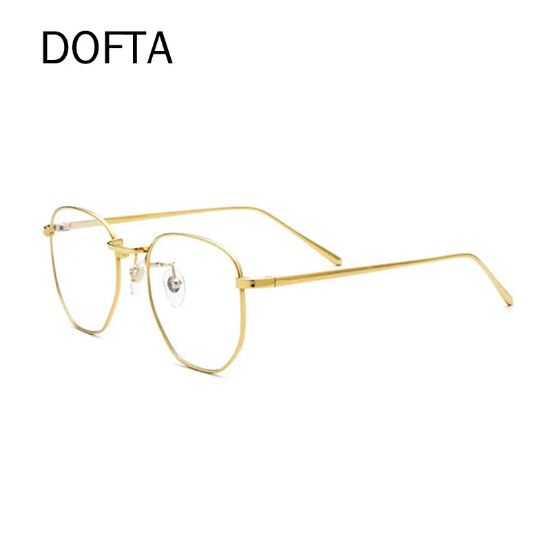 Оправа для очков DOFTA из чистого титана мужчин оправа по рецепту близорукости