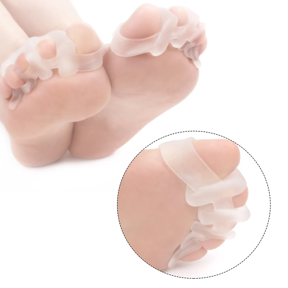 Выпрямитель для пальцев ног ортопедические принадлежности массажа гелевый