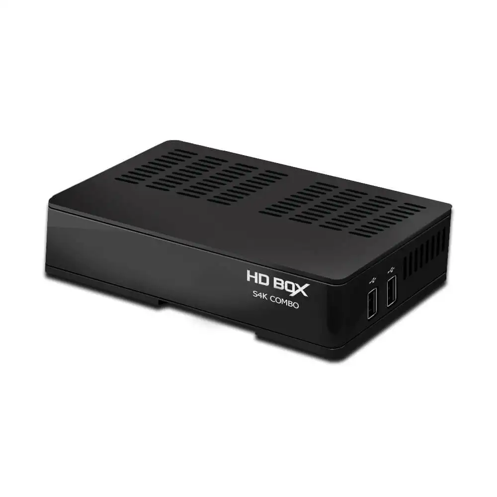 Комбинированный ресивер HD BOX S4K COMBO 4K ULTRA спутник DVB S2 S2X эфир T2 IPTV t2mi|SmartTV-стики и