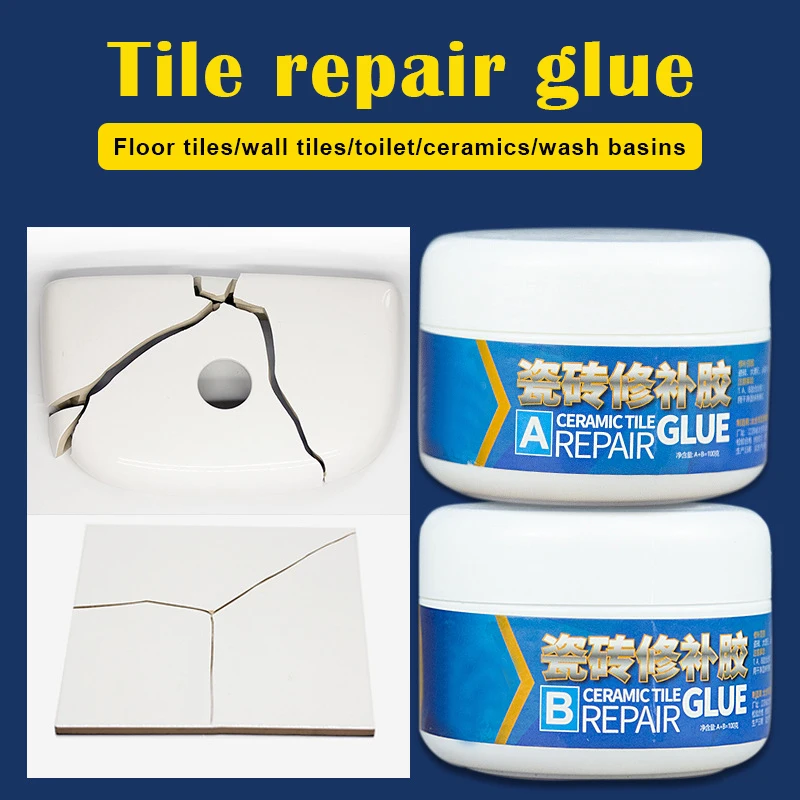 2 шт./компл. средство для ремонта плитки напольная плитка прочный клей