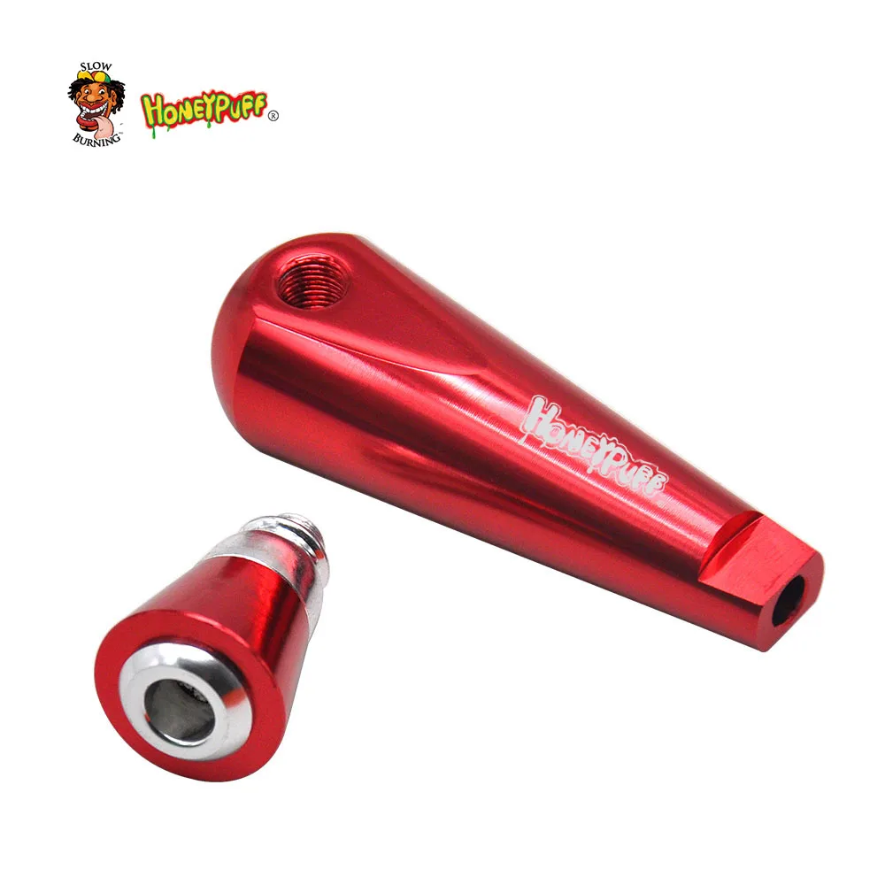HONEYPUFF Buddy алюминиевая трубка для курения 95 мм с металлической чашей металлические