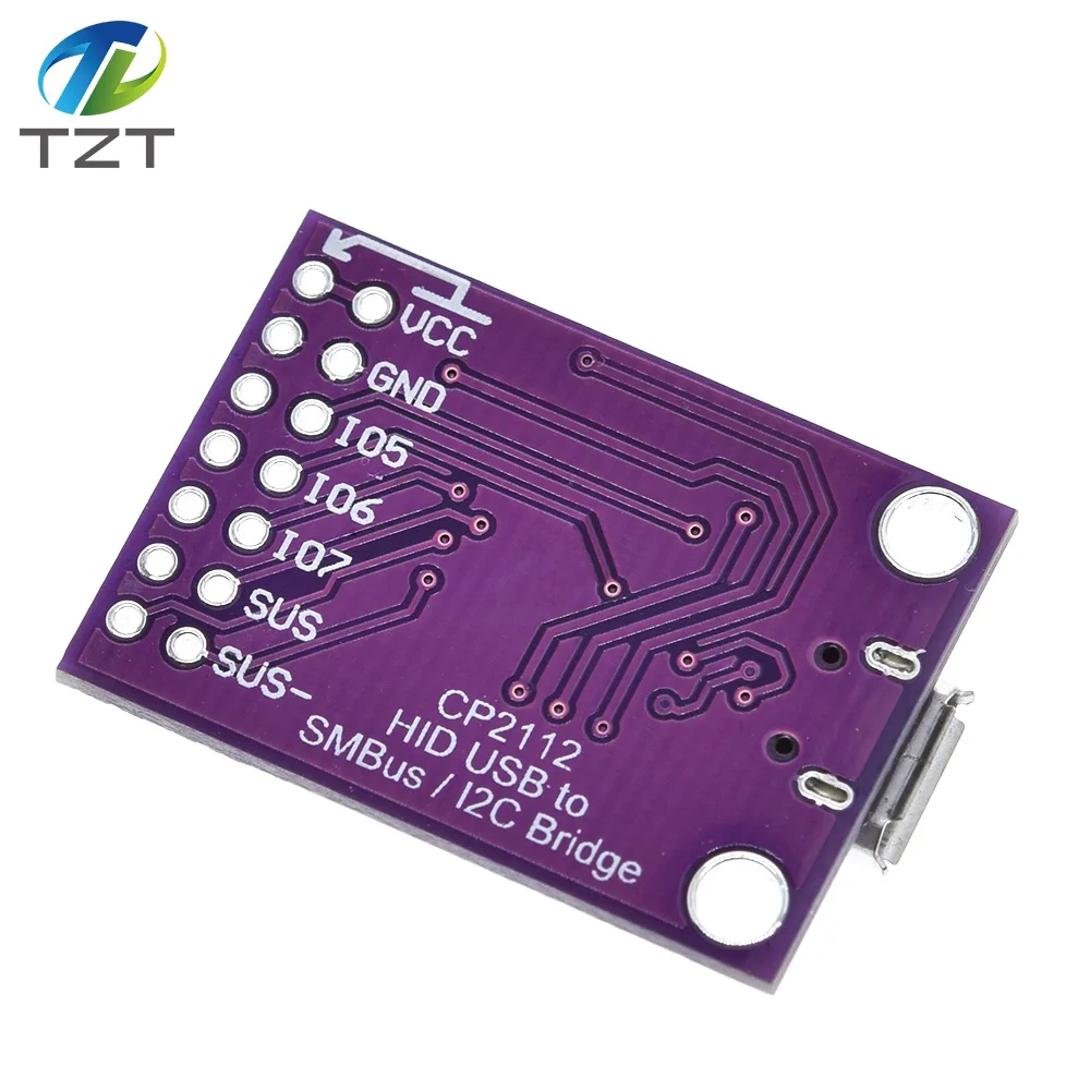 CP2112 плата отладки USB для SMBus I2C Модуль связи 2 0 MicroUSB 2112 оценочный комплект CCS811