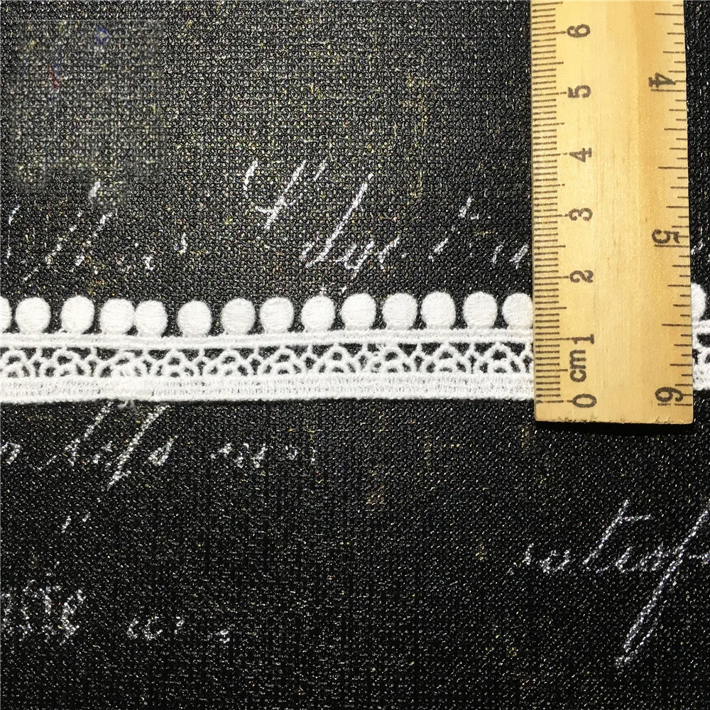 1 см открытое белое платье одежда хлопок отделка тканей мяч ленты швейная