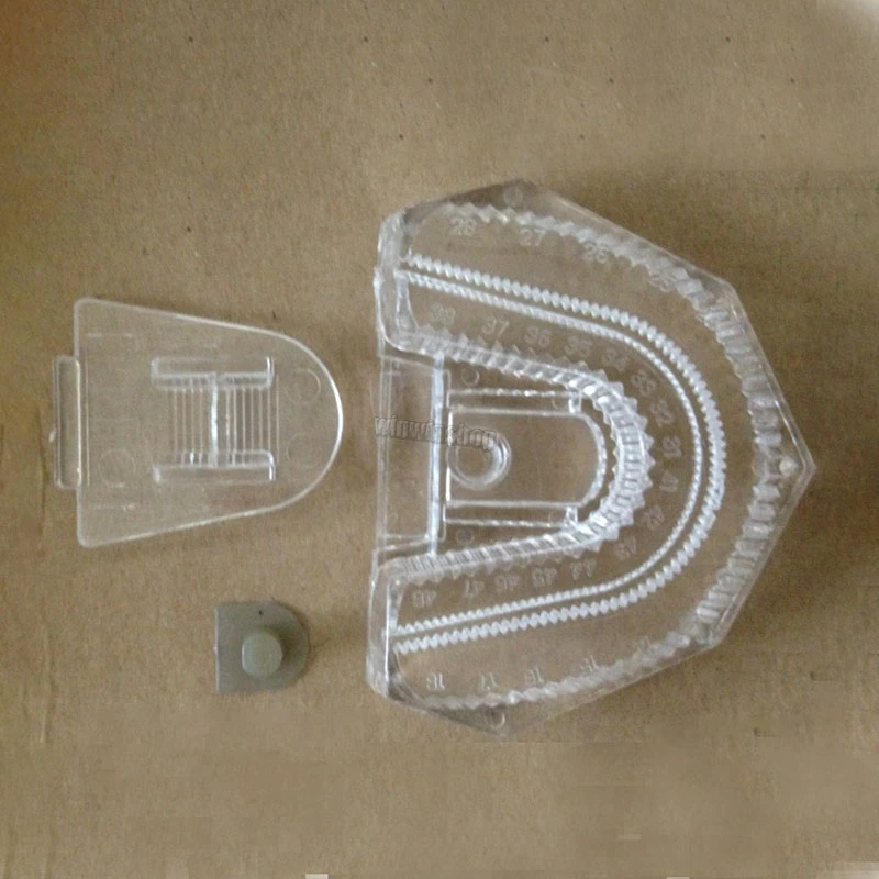 50 шт. прозрачная модель нижней формы для зубов лабораторный материал прочная