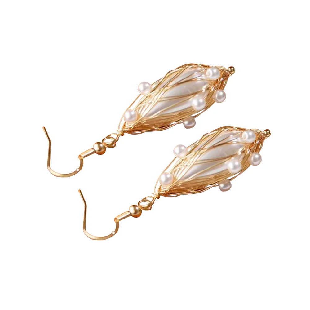 

Handmade Earrings For Women Fashion Pearls Earrings Female Ears Jewelry Accessories