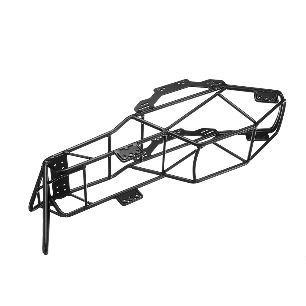Масштаб Xtra Speed V стальной корпус в рулоне черного корпуса для осевого SCX10 1/10 RC Rock Car