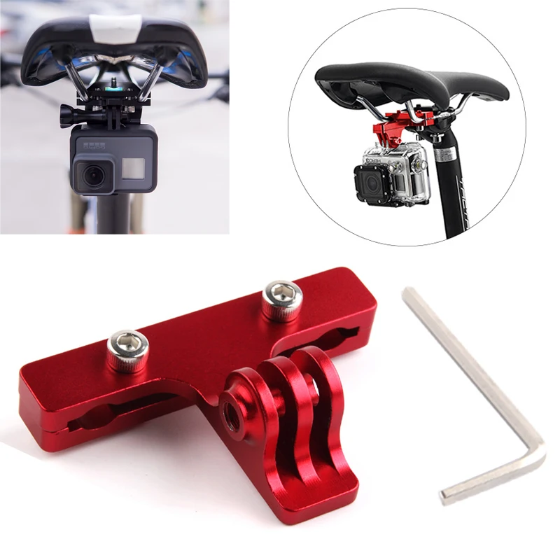 Поддержка де бразильской компании para SILLÍN de bicicleta адаптер abrazadera Gopro Hero 9 8 SJCAM Yi 4k
