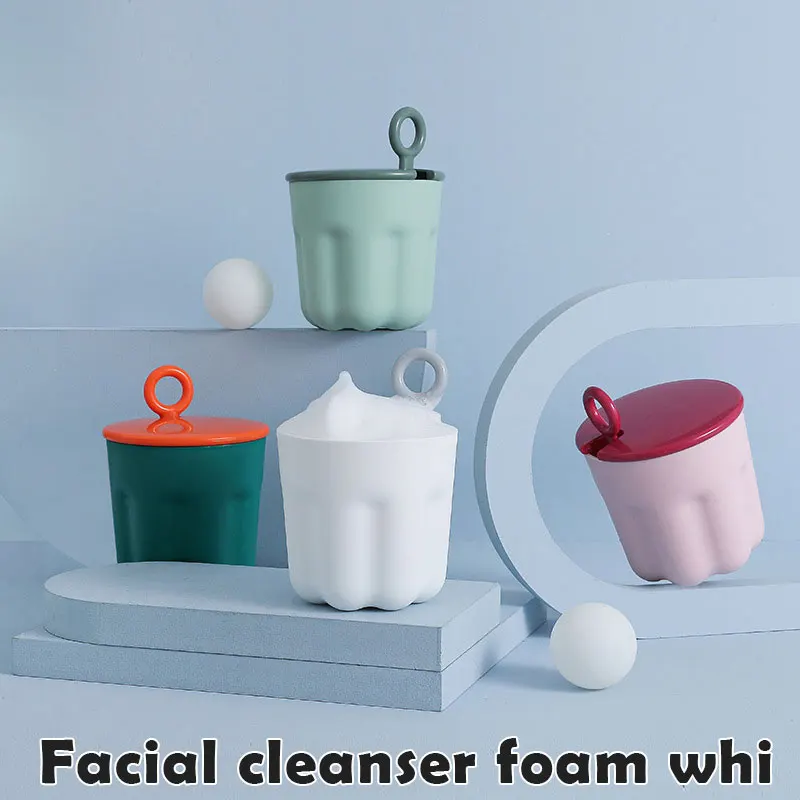 

Новинка, портативный пенообразователь в форме желе, пузырьковая чашка, используемая для очищающего средства для лица, крем для лица, для пут...