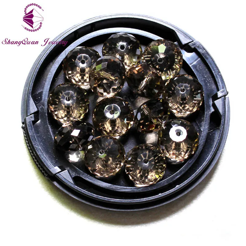 

Birthstone 8X12mm Faceted Beads Crystal Glass Seed Beads For Jewelry Making Bracelet Spacer SQ3A812