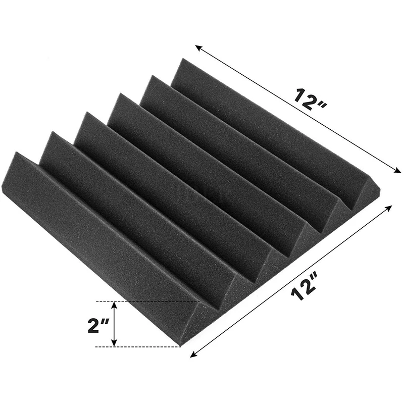 

24Pcs KTV Sound-Absorbing Cotton Sound Insulation Foam Pad Wall Sound-Absorbing Cotton