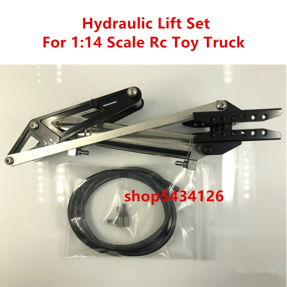 Металлический гидротехнический рамка Шасси Лифт комплекты для 1/14 Rc тракторный