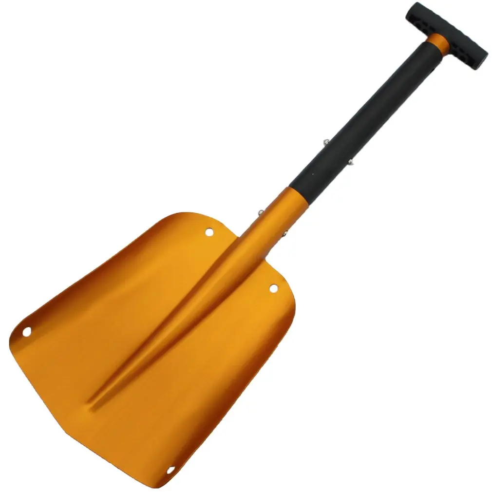 

Retractable Outdoor Snow Shovel Aluminum Alloy Ice Shovel Winter Snow Remover Tool Garden Folding Camping Spade Survival Tools