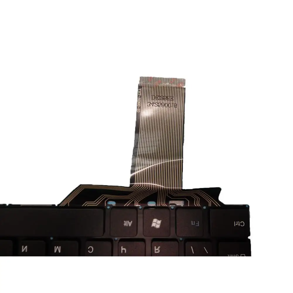 Laptop US RU Keyboard DK258E 342580016 YXT-NB92-10 English US Russia RU Black Without Frame New