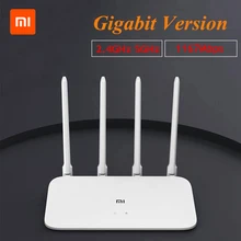 Роутер Xiaomi Mi 4A гигабитная версия 100M 2 4 ГГц 5 WiFi 16M ROM 128 Мб DDR3 с