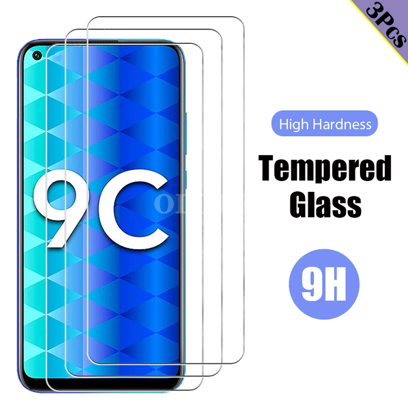 3 шт. Стекло Экран протектор для Honor 9C 9A 9S 9 X Lite глас 9x Pro 9lite Honor9 C светильник