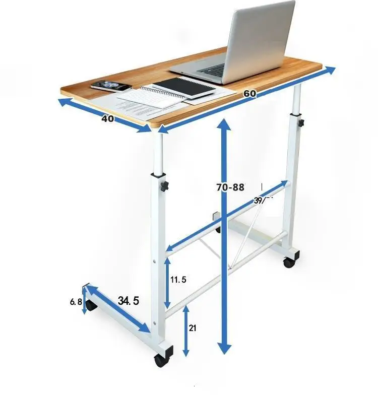 Scrivana Pliante Lap Escrivaninha Dobravel кровать ноутбук Tisch Schreibtisch прикроватный Mesa стенд ноутбук стол для учебы компьютерный стол