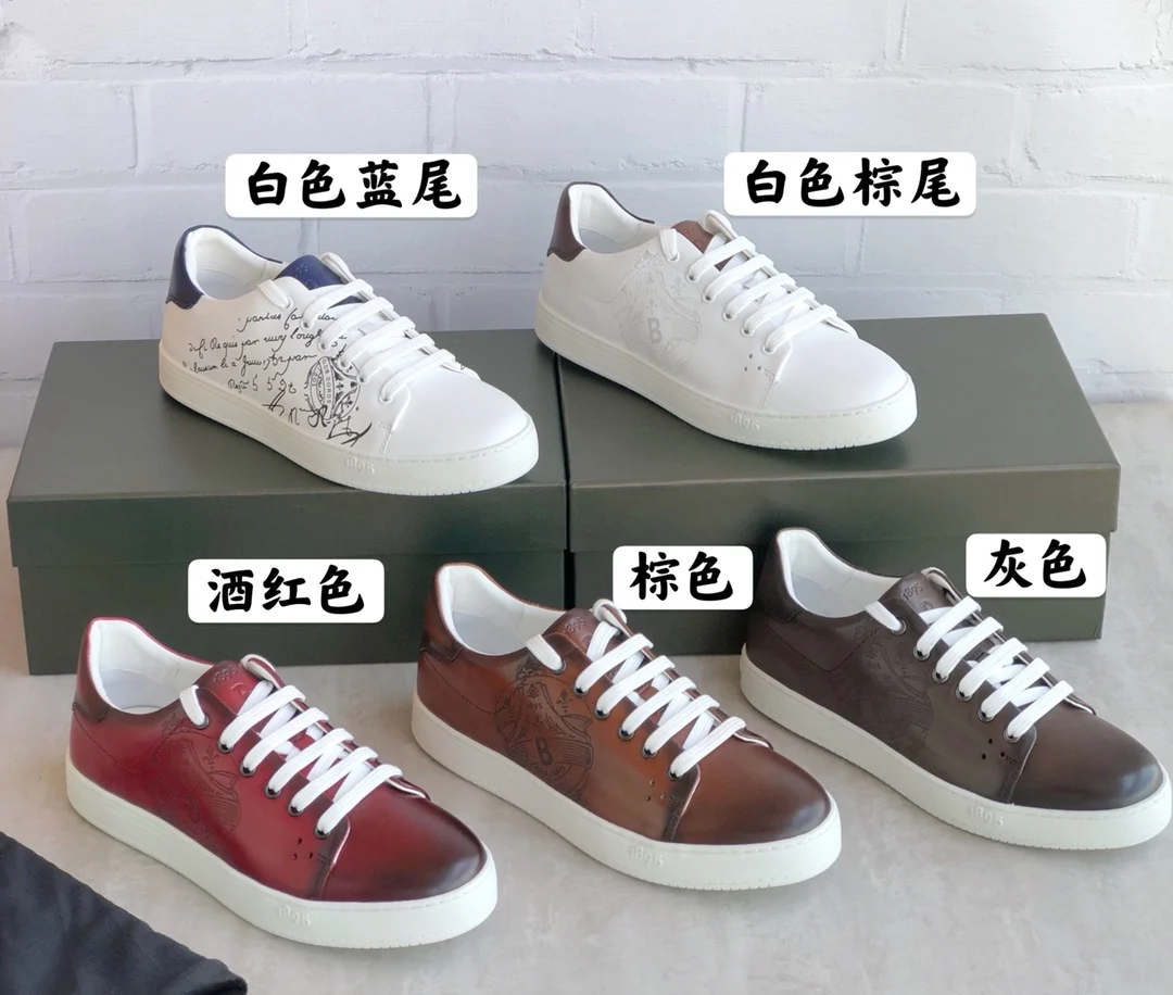 

BERLUT* Luxury Collection of Spring 2021 is on sale at the same time as PLAYTIME Low-top Sneakers and Sneakers