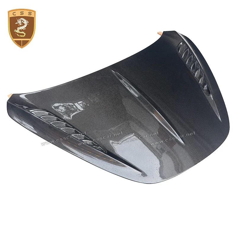 

Double carbon fiber front hood for Mclaren 720S carbon fiber front hood Racing T Style