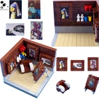 Набор городская улица View Studio, строительные блоки, мини-кирпичи художник цифры части мс печатных росписи аксессуары игрушки для детей