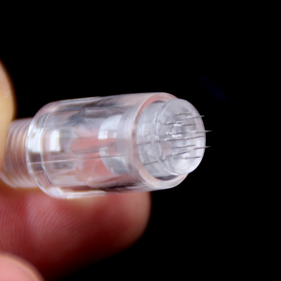 50 шт 8 мм Винт Порты и разъёмы картриджи для тату Microneedling иглы микроиглы