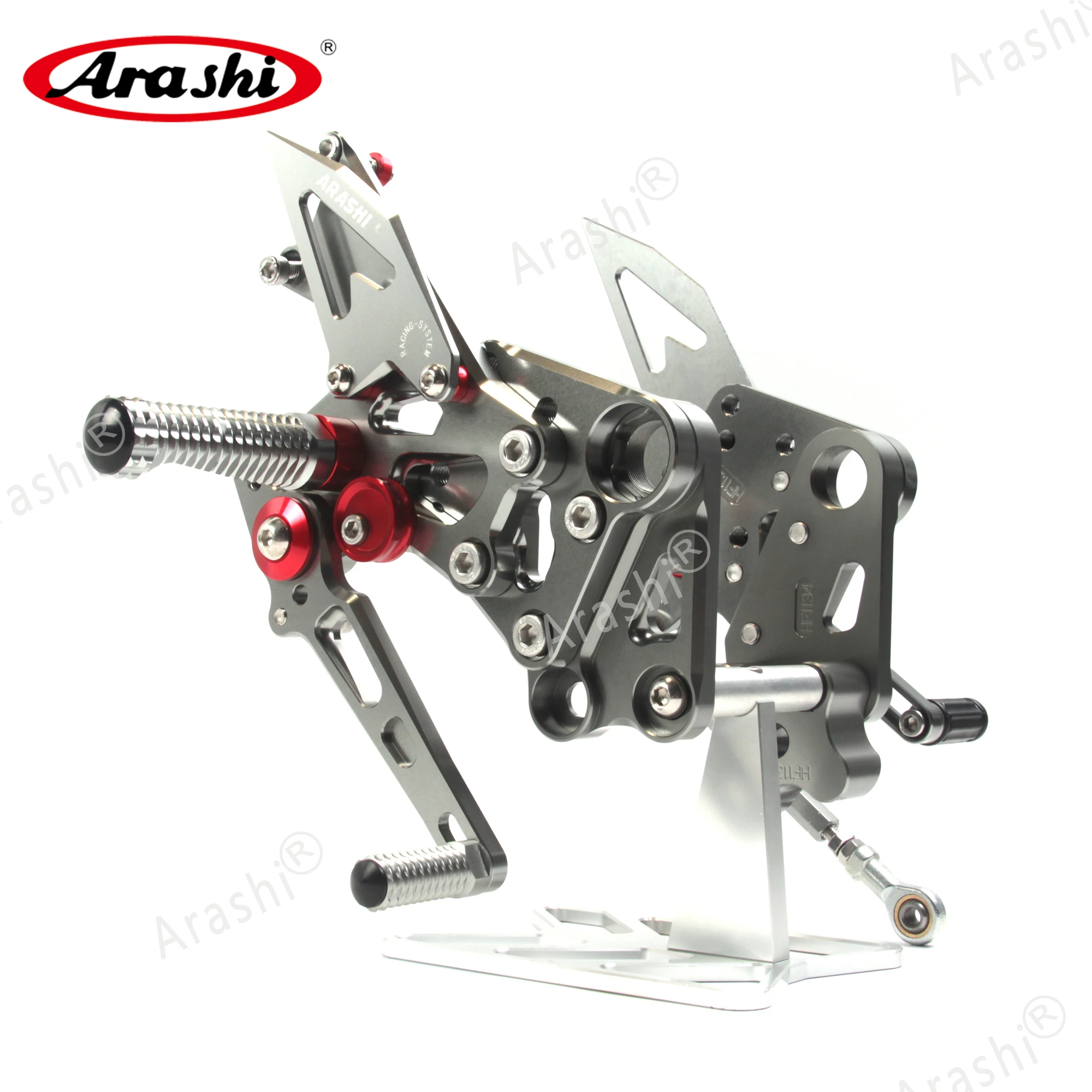 Arashi для KTM RC 390- CNC регулируемый Rider Rearset подножка алюминиевая подножки DUKE 390 RC390