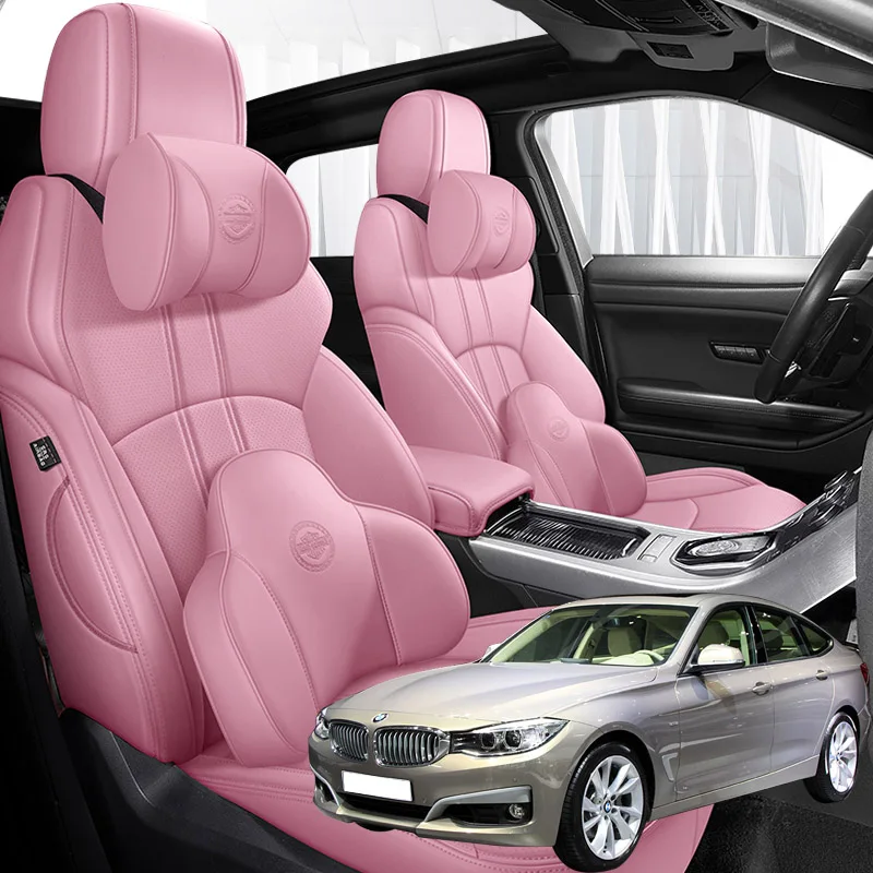 

Nappa Leather 5 seats Car seat covers For bmw 3 Series GT f34 accessories