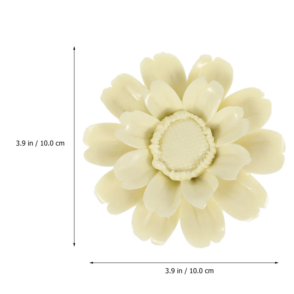 

Exquisite Wall Art Ornament Creative Ceramic Flower Hanging Wall Decoration