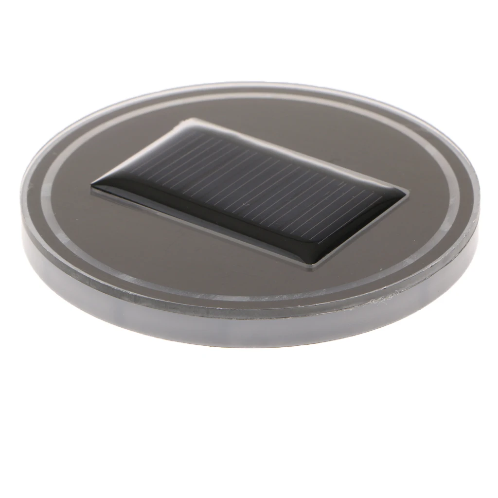 Автомобильный RGB светодиодный подстаканник коврик подставка перезаряжаемая