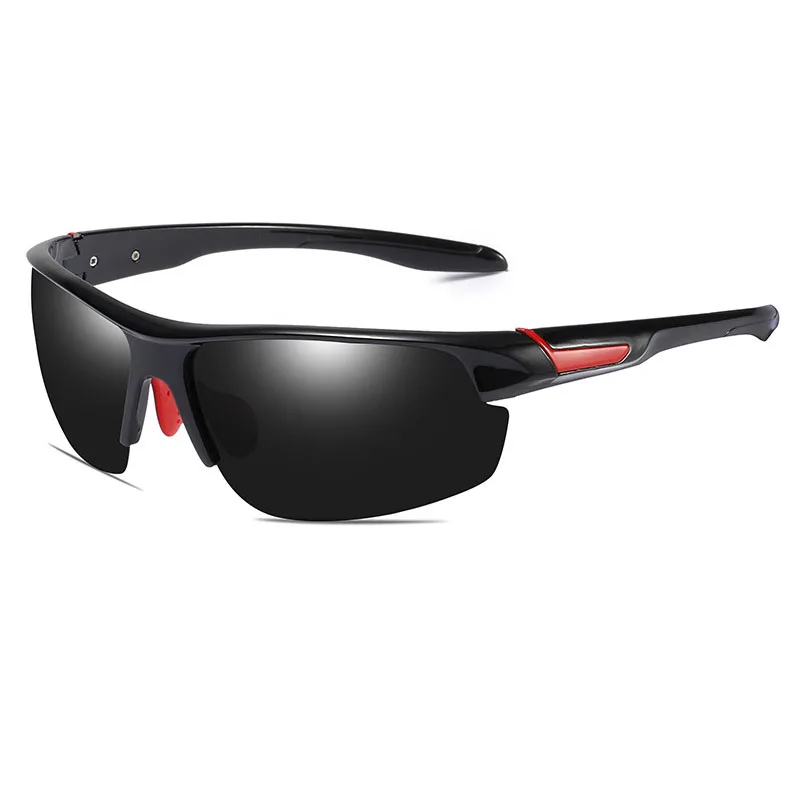 Модные уличные спортивные солнцезащитные очки Мужские поляризационные для