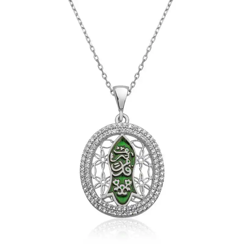 

Real Silver 925 Jewelry Silver Horseshoe-i (KADEM-REL) Sheriff Lady Necklace