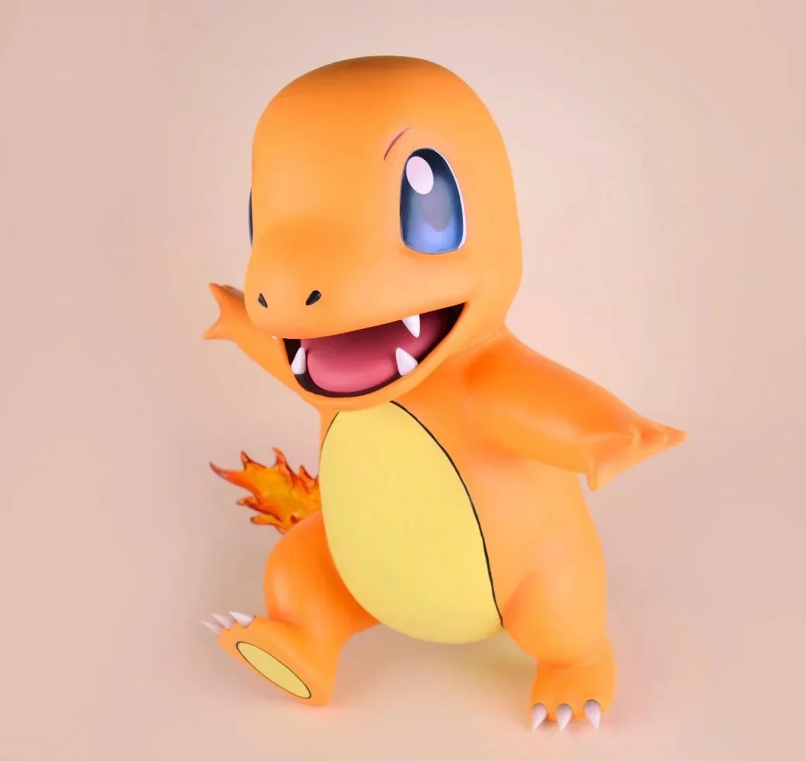 Pokemon Большой размер 1: 1 Charmander Cute Ver. Фигурку игрушки 46см |