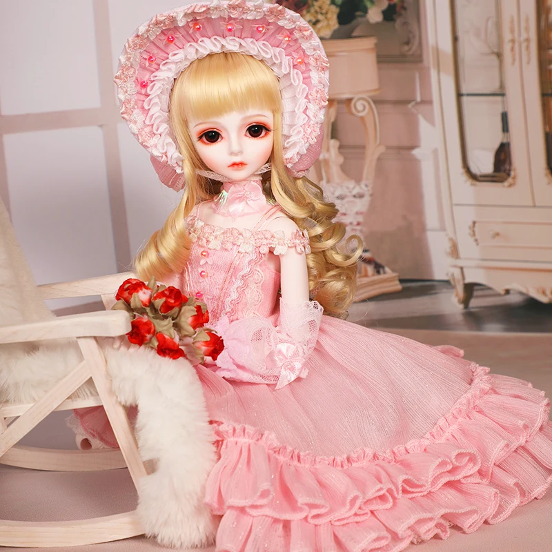1/4 BJD кукла BJD/SD Модная Кукла со стеклянными глазами для маленькой девочки на день