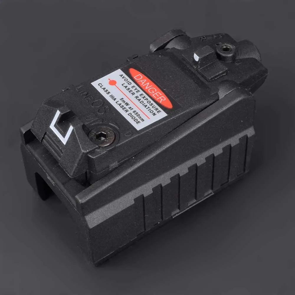 Военный страйкбол тактический компактный пистолет ручной Красный лазерный