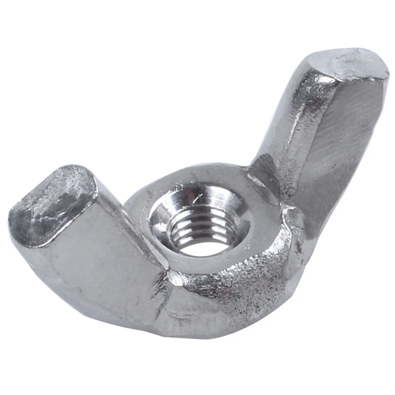 

HOT 10 Pcs 3mm Metal Wingnut Set Hardware Nut Fasteners & 100 Pcs 0.5mm Pitch M3X20mm Button Head Hex Socket Bolts Screws