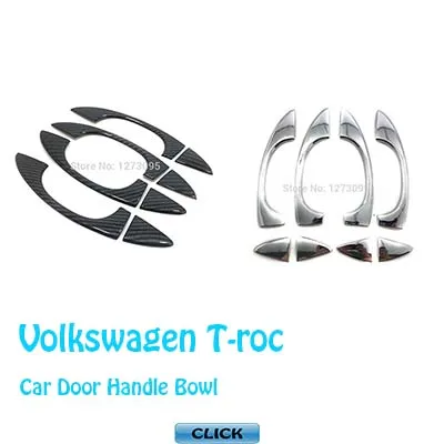 Для Volkswagen VW T-roc Troc внешний задний бампер из нержавеющей стали отделка порога задний багажник защита педали автомобиля аксессуары для укладки