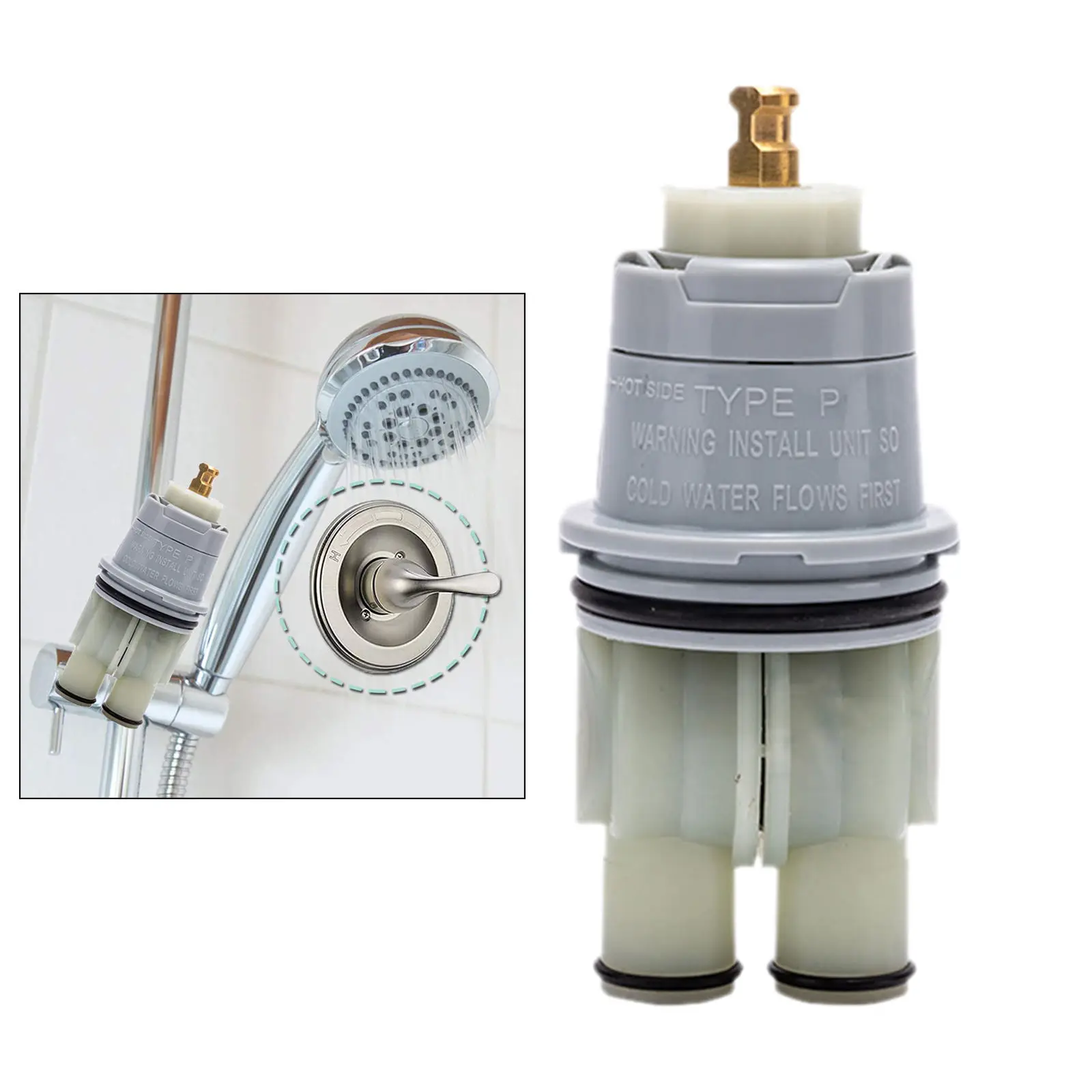 Совместим с RP46074 картридж для душа набор Дельта контроль температуры