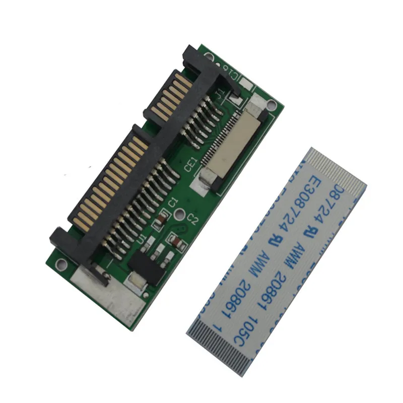 

1.8" 24-Pin 24pin LIF HDD to 2.5" 7+15Pin 22-Pin SATA male Adapter with cable