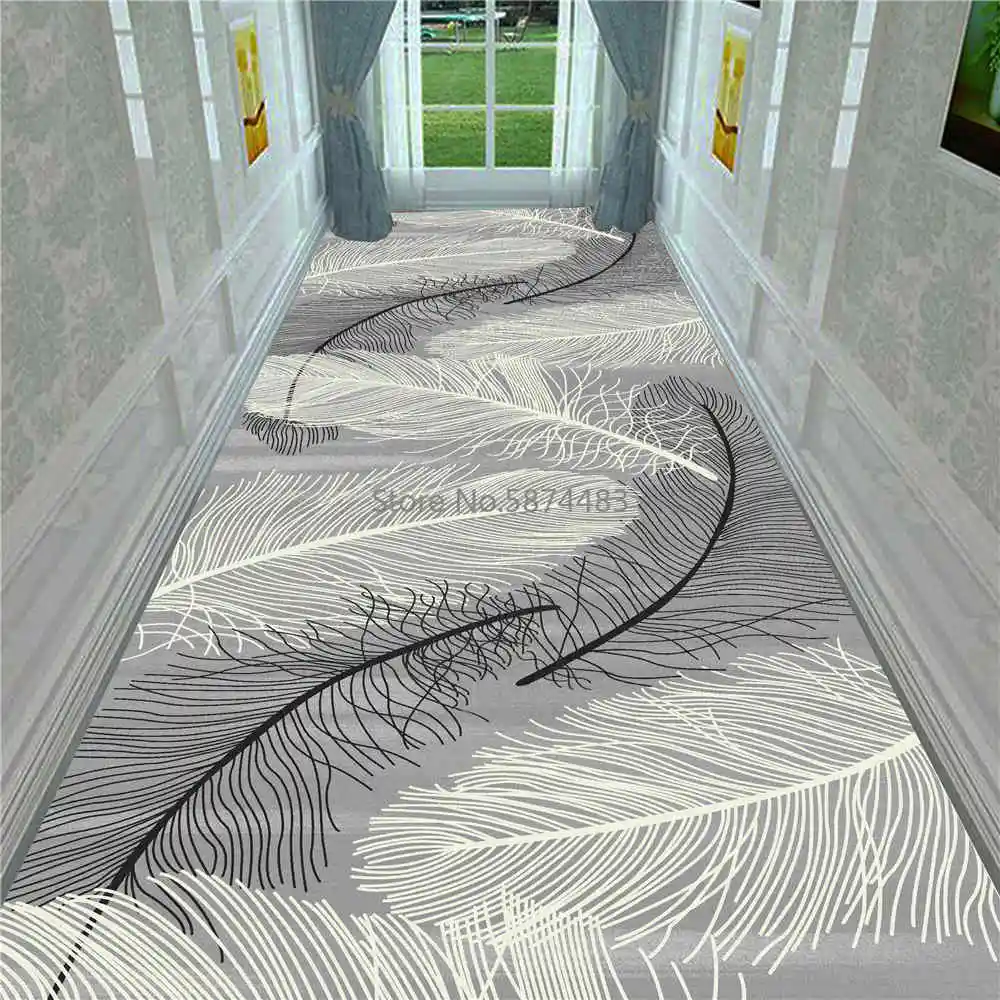 Ковер в простом стиле для коридора домашний декор Придверный коврик входа