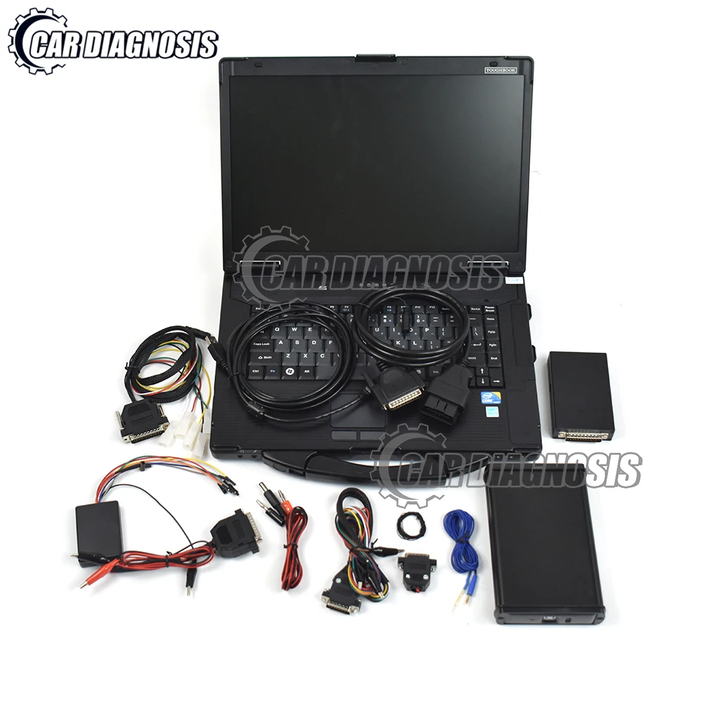 Ноутбук CF53 для KESS V2 V2.37 FW V4.036, комплект для настройки OBD2 без ограничения токенов