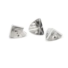 4 шт. 26 мм декоративная античная серебряная металлическая коробка защита углов ювелирные изделия Вино Подарочная коробка Деревянный чехол Защита углов