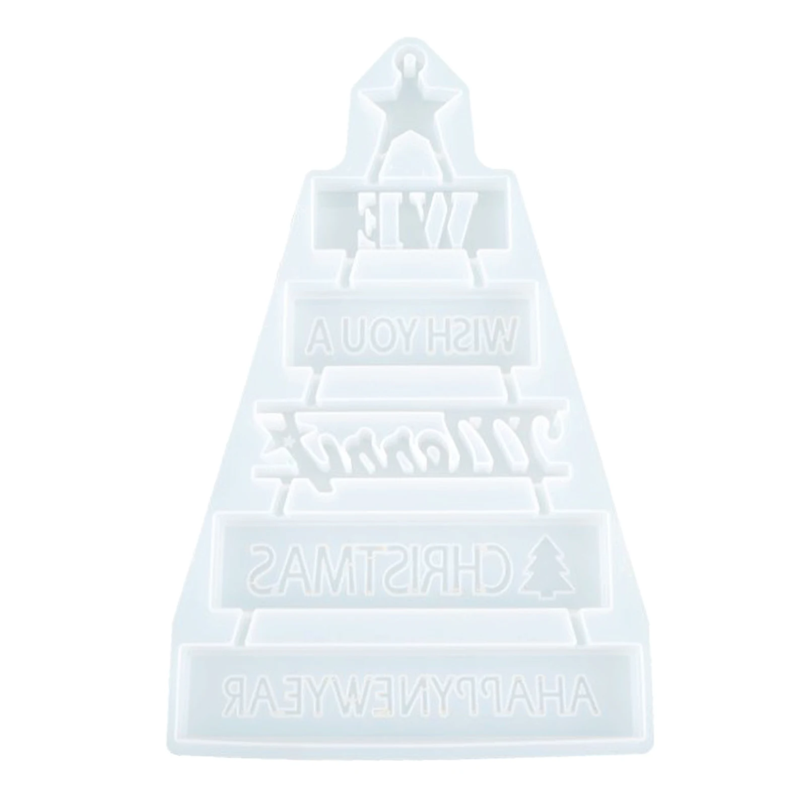 

DIY Christmas Tree Silicone Mold Resin Epoxy Mold,Adorable Gift,Flexible,